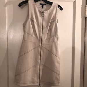 Faux-Suede short dress